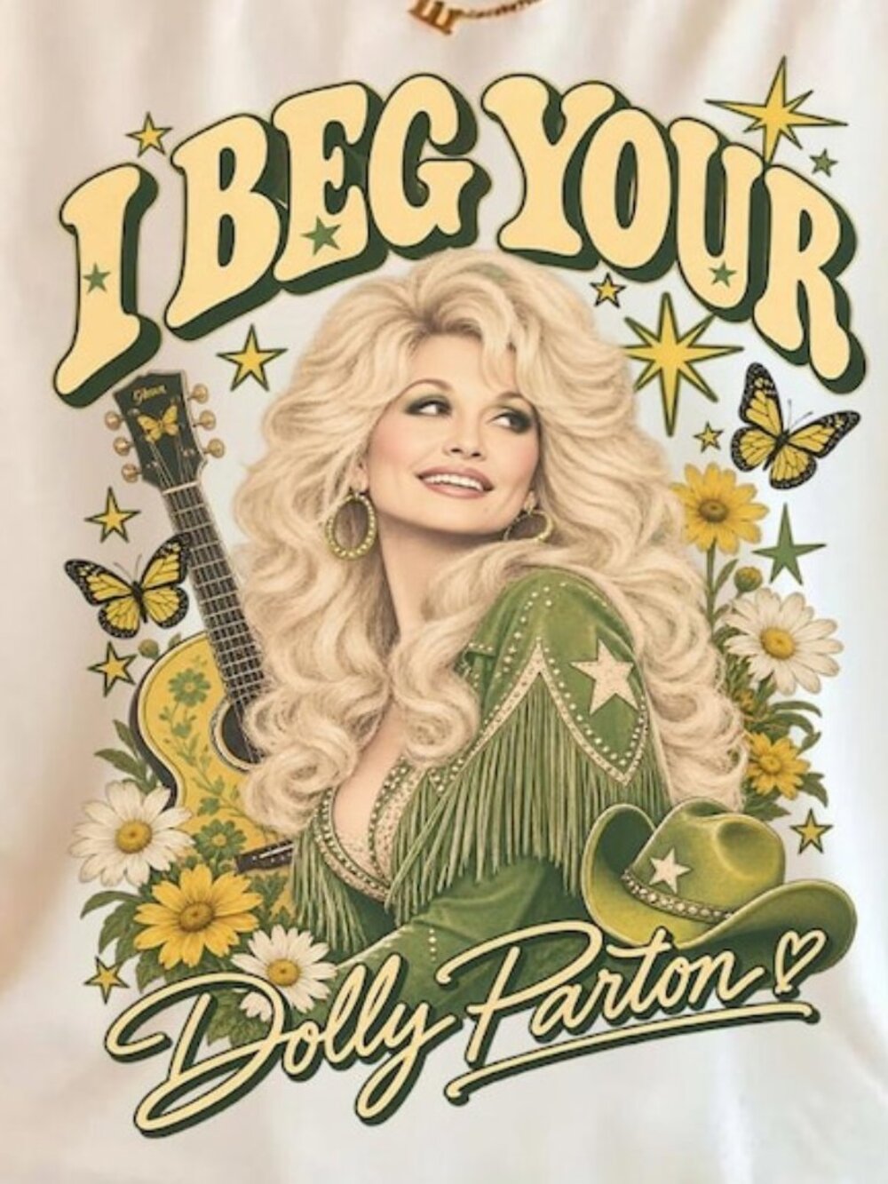 I Beg Your Parton Shirt, Dolly Parton Tshirt, Country Music Legend Tee - Picture 2 of 4